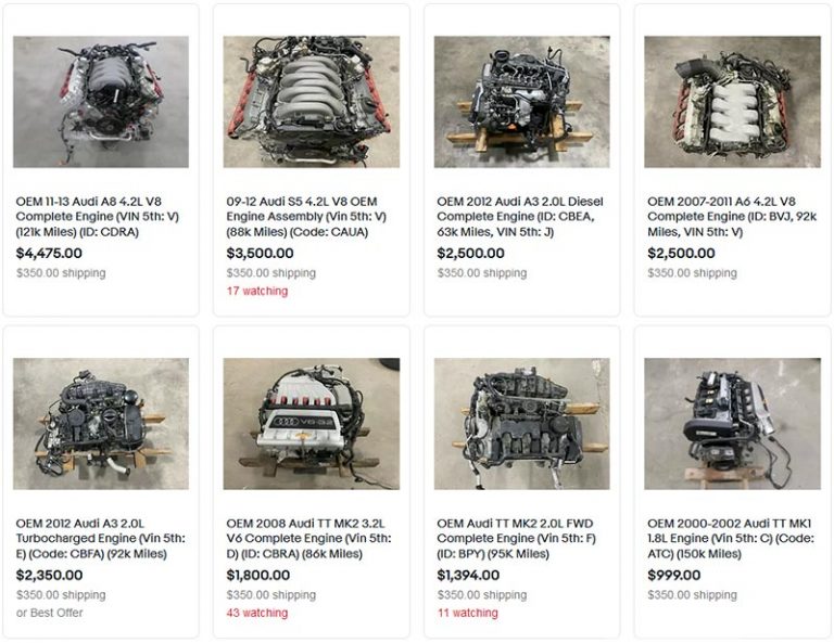 Quality Used Audi Engines For Sale Lifetime Audi Parts
